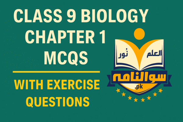 Class 9 Biology Chapter 1 MCQs (New Book)